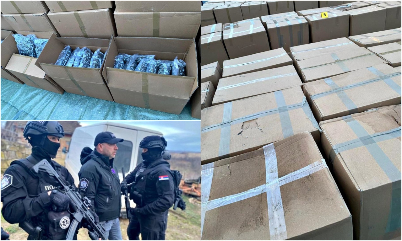 UHAPŠENO 10 OSOBA U MAKEDONIJI ZBOG MARIHUANE U SRBIJI Ministar poslao jasnu poruku! (FOTO)