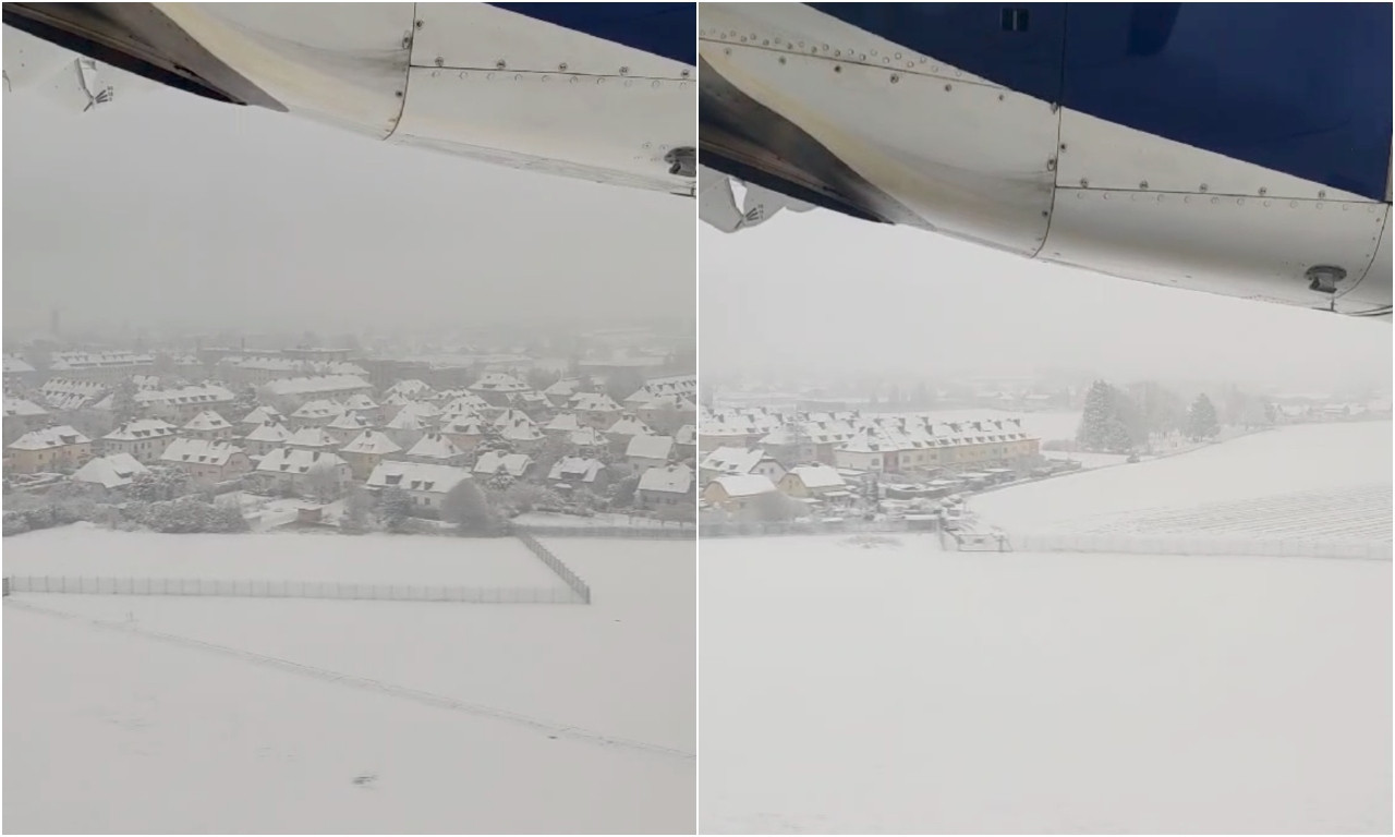 SRPKINJA ZA K1INFO O SNEŽNOM HAOSU U AUSTRIJI: "Sleteli smo u Salzburg, ali sada kasne..." (VIDEO/FOTO)