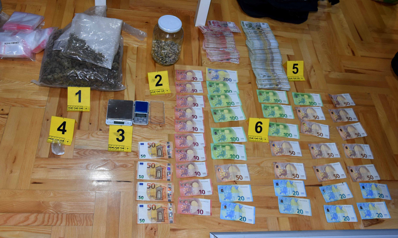 "PAO" DILER U SUBOTICI: Nećete verovati šta mu je sve policija pronašla u stanu (FOTO)