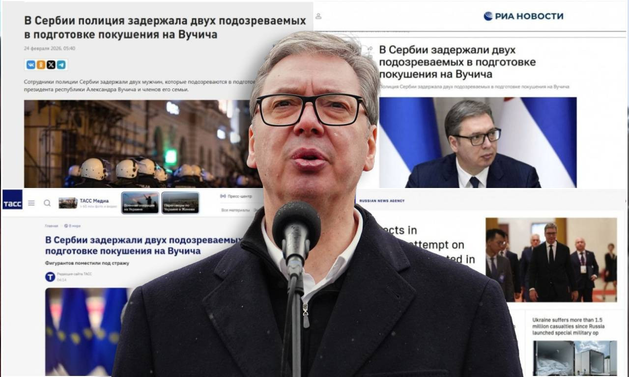 RUSIJA U ŠOKU ZBOG VUČIĆA Ova vest je zapanjila Moskvu, pogledajte ove naslove u ruskim medijima (FOTO)