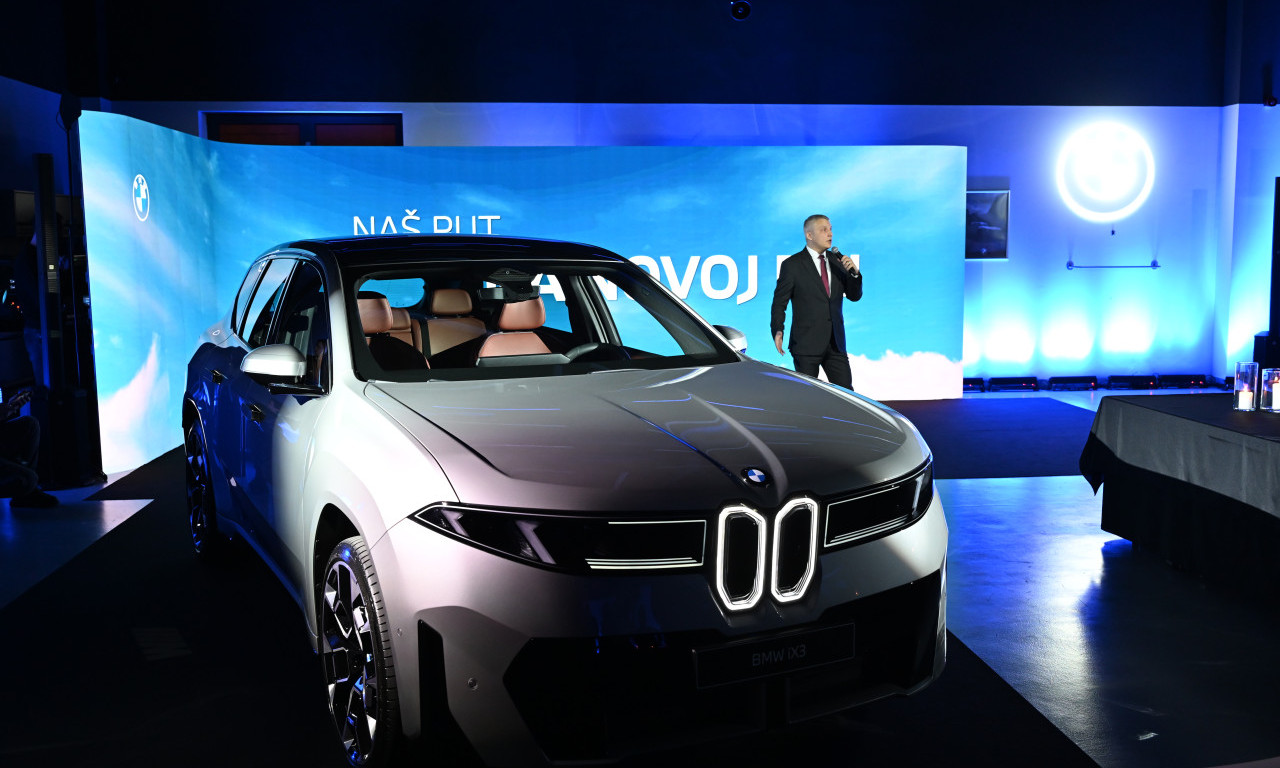 KAKVA ZVER U BEOGRADU! BMW IX3 sa 800 km dometa, “super mozgovima” i 370 km za 10 minuta punjenja! (FOTO+VIDEO)