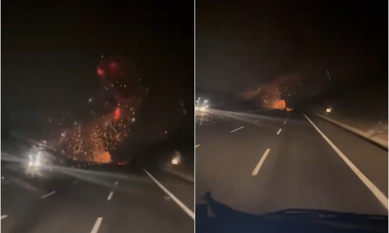 PAO MOĆNI F-16, PILOT POGINUO! Srušio se pravo na prometni auto-put u Turskoj, pogledajte stravičan snimak (VIDEO)