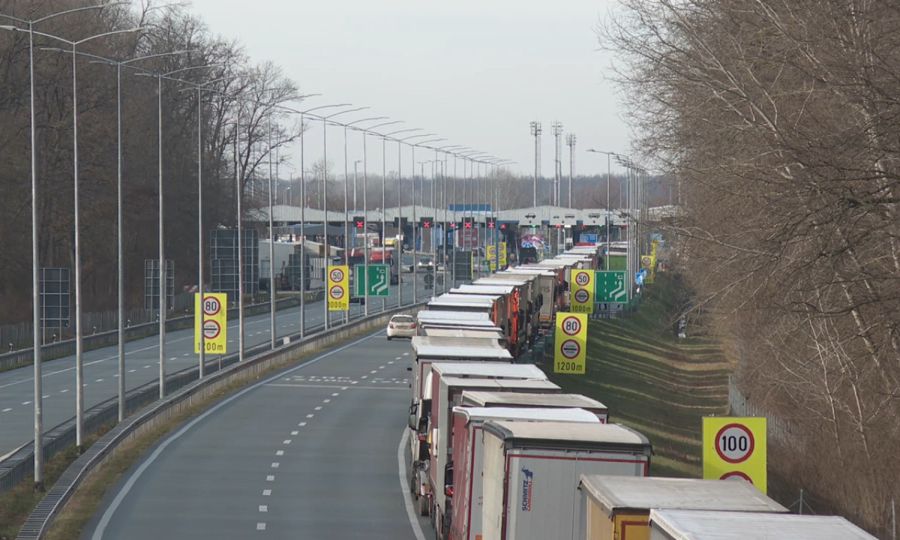 PALA ODLUKA! KAMIONDŽIJE ŠTRAJKUJU OD OVOG DATUMA: Evo spiska graničnih prelaza koji će biti zatvoreni!