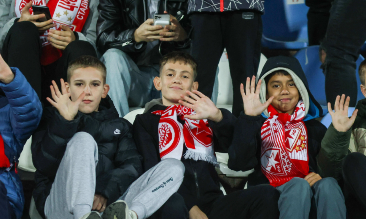 ZVEZDA SPREMILA SJAJNO IZNENAĐENJE ZA NAJMLAĐE NAVIJAČE: Pogledajte šta ih čeka pred meč sa Lilom