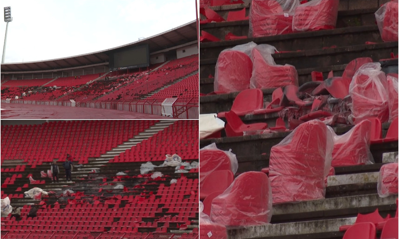 ŠTA ĆE BITI SA SPALJENIM STOLICAMA NA MARAKANI?! Zvezda hitno reagovala pred Lil! (FOTO)