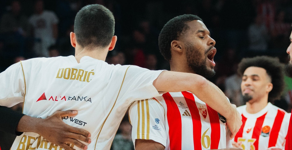 OVAKO IZGLEDA TABELA ABA LIGE POSLE PORAZA ZVEZDE: Situacija se komplikuje, ugroženo i četvrto mesto