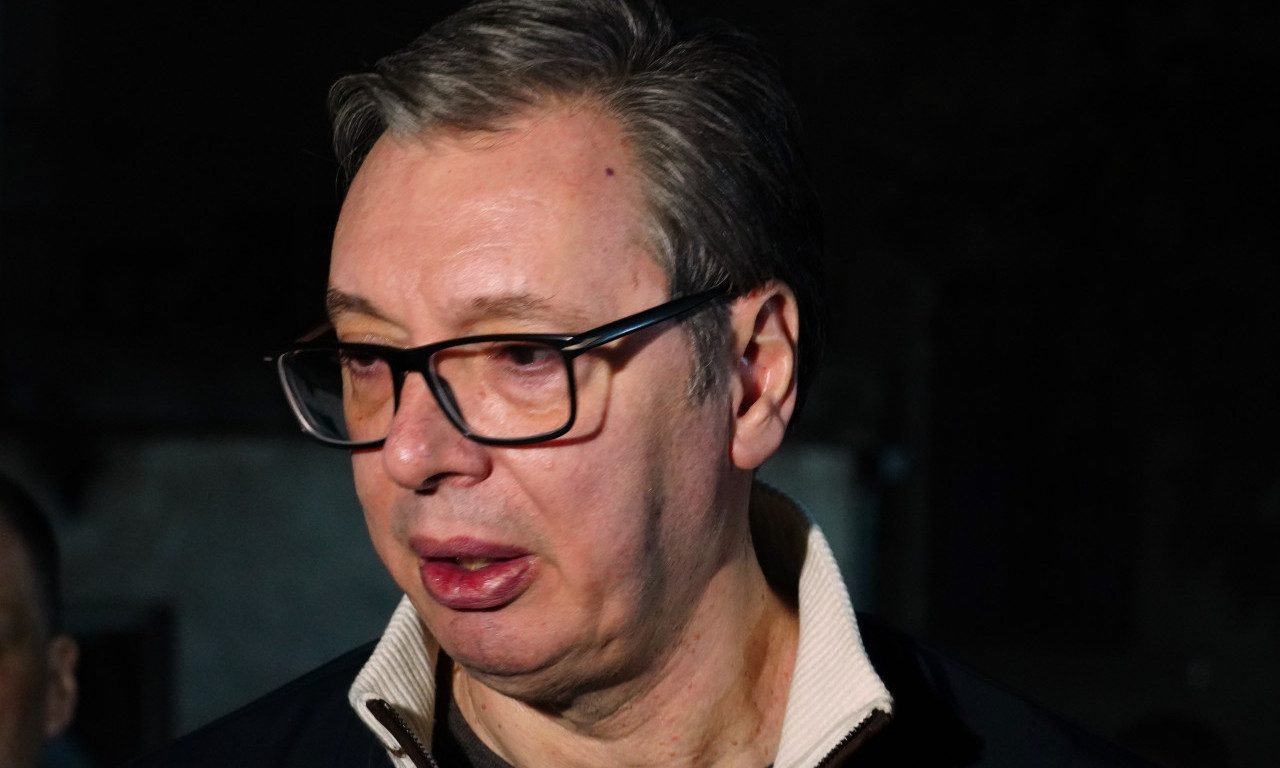 VUČIĆ SLETEO IZ KAZAHSTANA PA POSETIO DAČIĆA U KCS "Mislim da su parametri bolji, ali suviše je rano..."