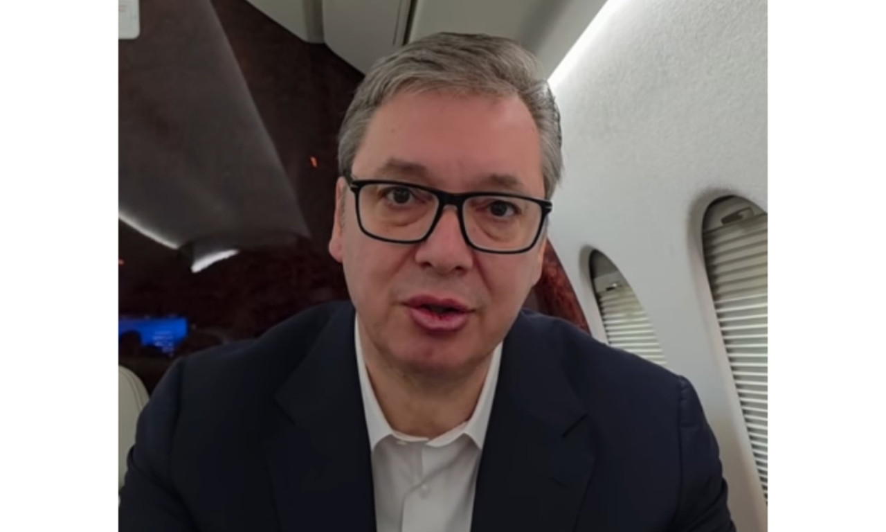 VUČIĆ OTKRIO NAJNOVIJE INFORMACIJE O STANJU IVICE DAČIĆA! Predsednik se javio iz aviona za Kazahstan (VIDEO)