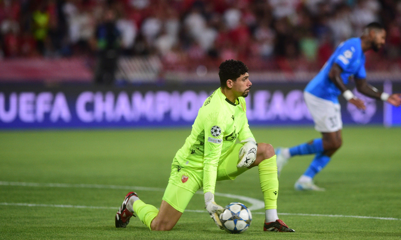 MATEUS NIJE NA PRODAJU! Ne traže ga samo Brazilci, ali Zvezda ne da svog golmana