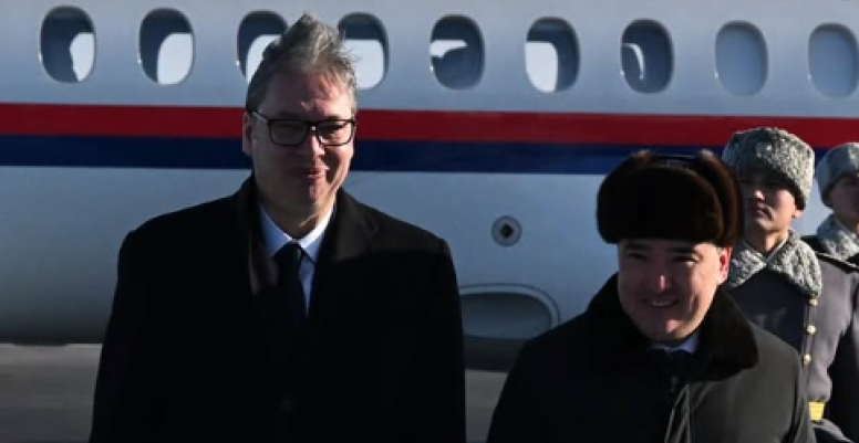 PRVA SLIKA IZ KAZAHSTANA Vučić dočekan uz sve počasti (FOTO)