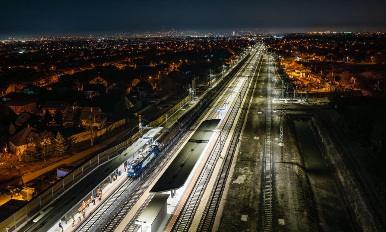 KRENUO PRVI VOZ NA NOVOJ PRUZI BUDIMPEŠTA - BEOGRAD Pogledajte kako izgleda (FOTO)