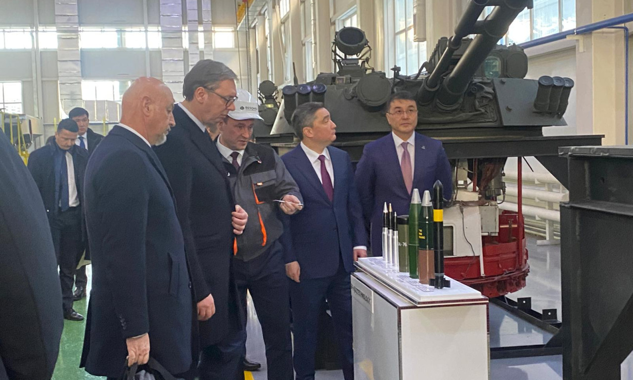 VUČIĆ MEĐU NAJMOĆNIJIM ORUŽJEM: Evo šta sada predsednik radi u  Astani