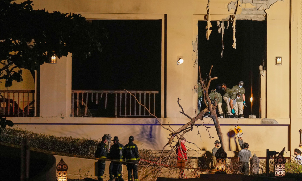 DUBAI GORI, EVAKUISAO SE ĐOKOVIĆ! Zbog napada Irana sa suprugom hitno napustio zgradu