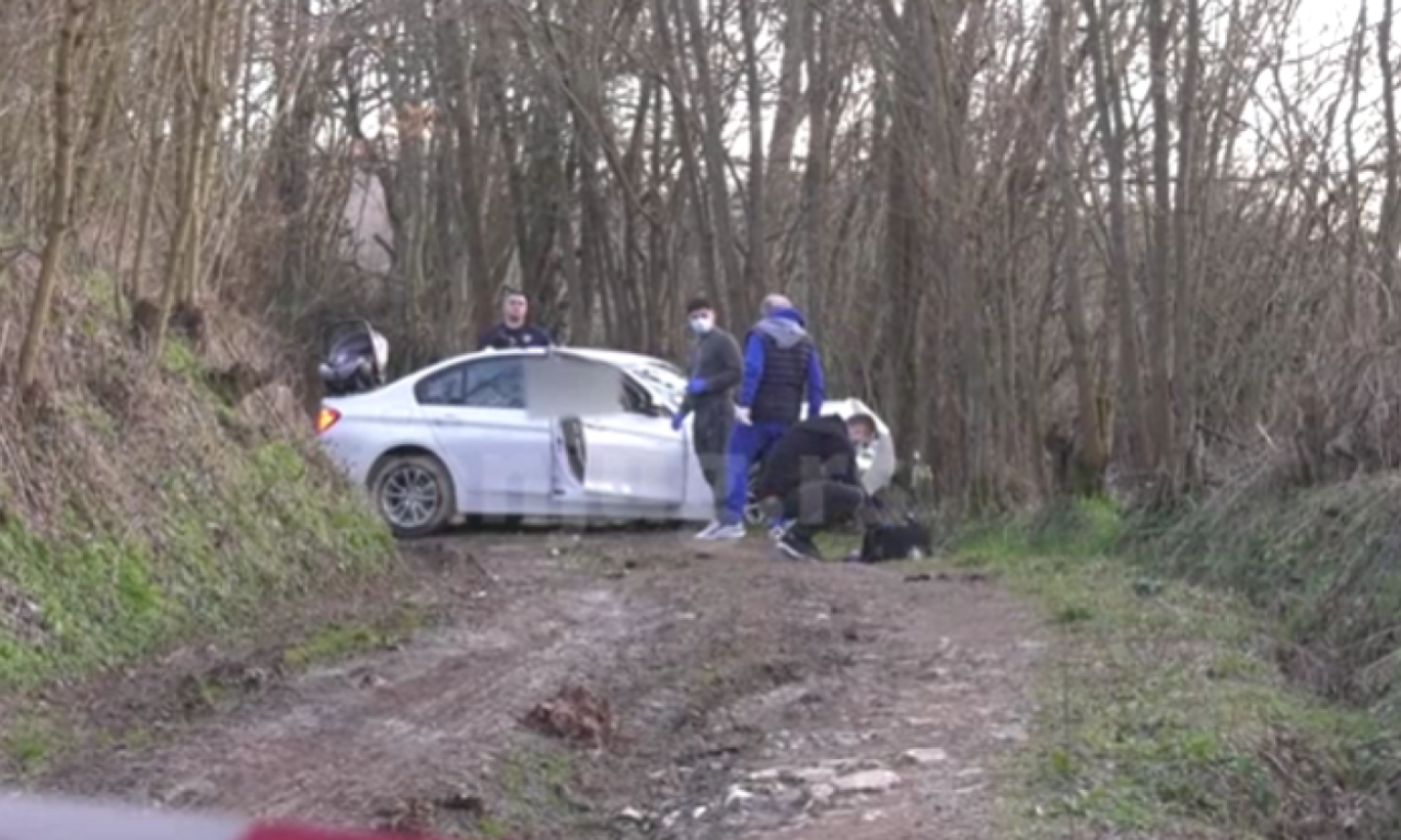 PRVI SNIMAK HORORA U KRAGUJEVCU Napadač ispalio 5 metaka na muškarca, u automobilu bili žena i dvoje dece (VIDEO)