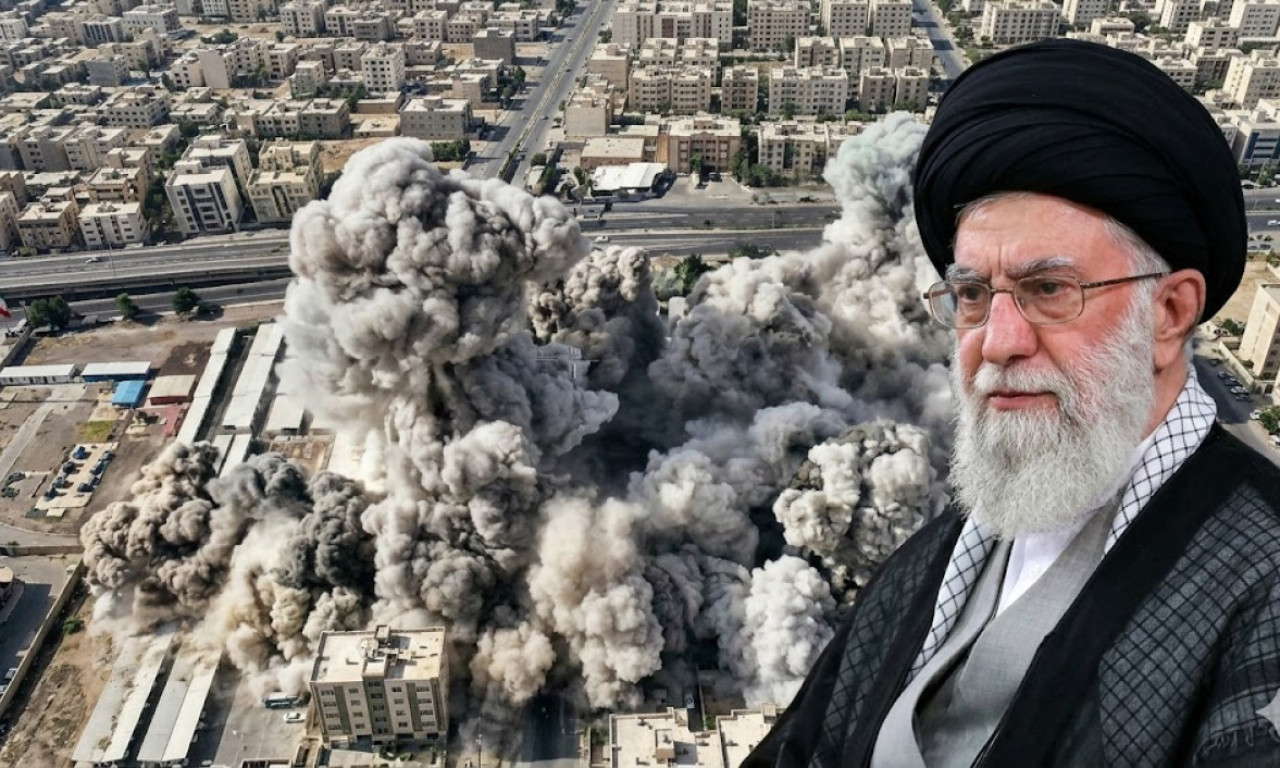 DA LI JE OVO TRENUTAK KADA JE UBIJEN AJATOLAH ALI HAMNEI? Jezivi snimci razaranja u srcu Teherana!