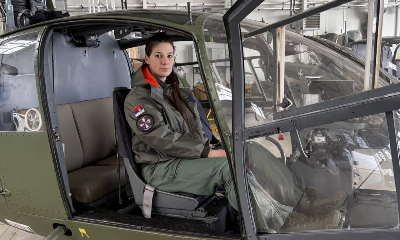 ISTORIJA U VOJSCI SRBIJE! Potporučnik Jelena Stević prva žena pilot po novom modelu - dokaz da granice ne postoje (FOTO)