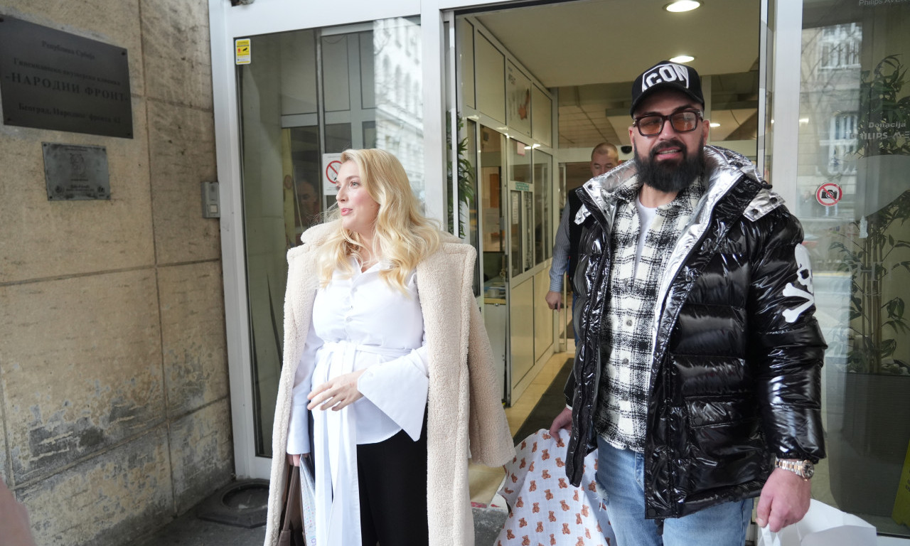 NIKOLINA KOVAČ IZAŠLA IZ PORODILIŠTA Muž je sačekao u besnoj mašini od 150.000 evra (FOTO)