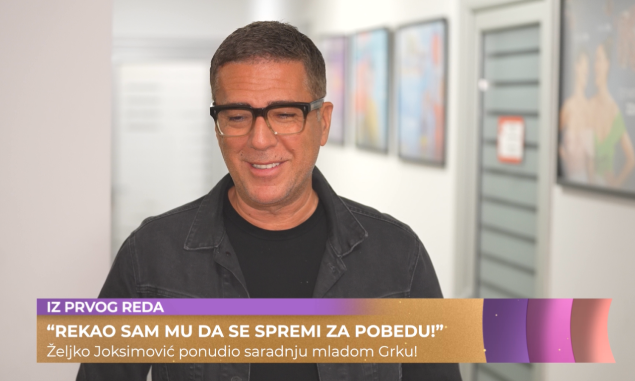 AKILASU SE SMEŠI POBEDA NA EUROSONGU? Željko Joksimović izneo svoju prognozu za grčkog predstavnika (VIDEO)