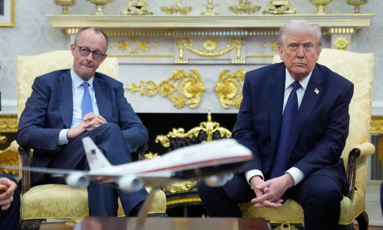 NAJNOVIJE ZASTRAŠUJUĆE UPOZORENJE TRAMPA Sastao se sa nemačkim kancelarom: "Više neće imati ko da preuzme vlast" (VIDEO)