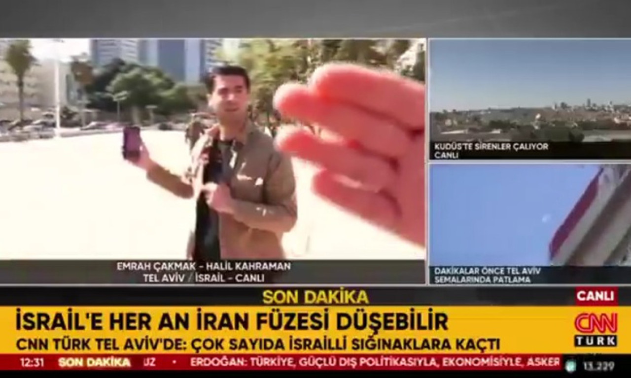 SNIMALI ONO ŠTO NISU SMELI? Detalji drame u Tel Avivu - Izraelska policija hitno privela ekipu CNN-a! (VIDEO)