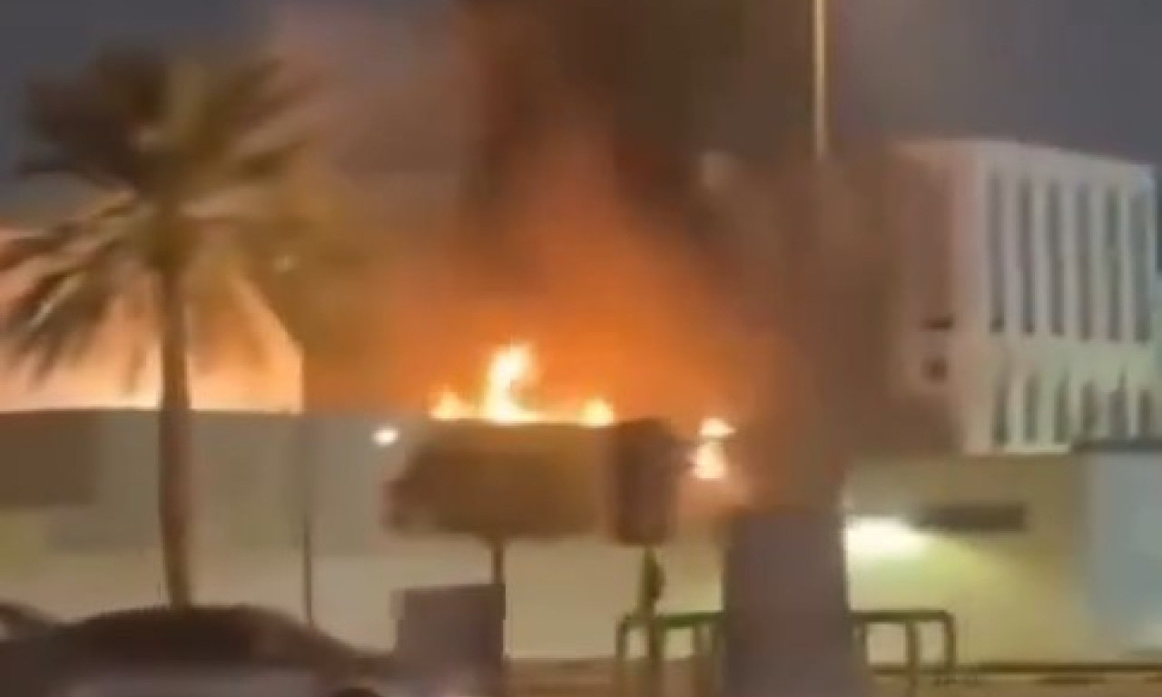 POGOĐEN AMERIČKI KONZULAT U DUBAIJU! Iran nastavlja da izvodi precizne napade dronovima (VIDEO)