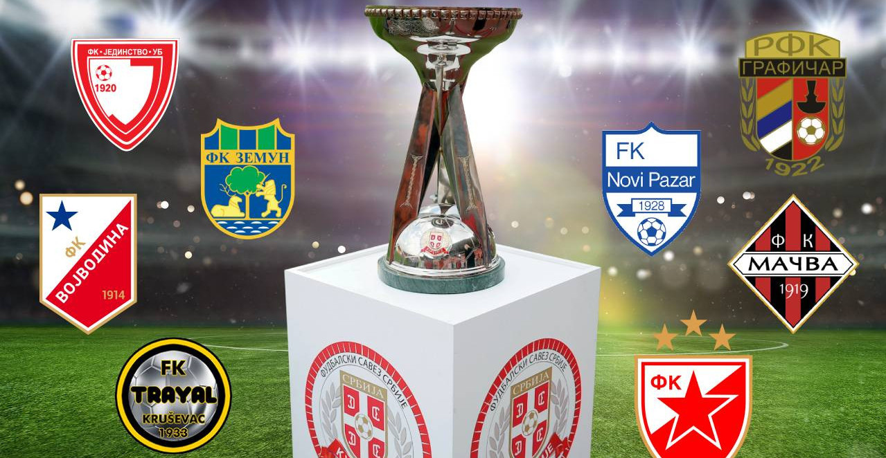 PAKAO U ČETVRTFINALU KUPA SRBIJE POČINJE! Zvezda ide na zahuktali Pazar, drugoligaši ruše gigante – sledi luda borba za trofej!