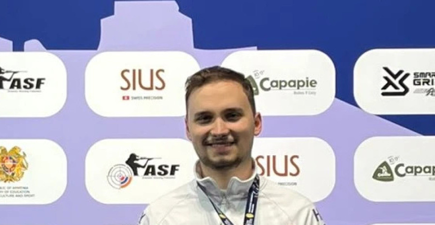 ALEKSA RAKONJAC OSVOJIO BRONZU Uspeh srpskog strelca na Evropskom prvenstvu u Jerevanu (FOTO)