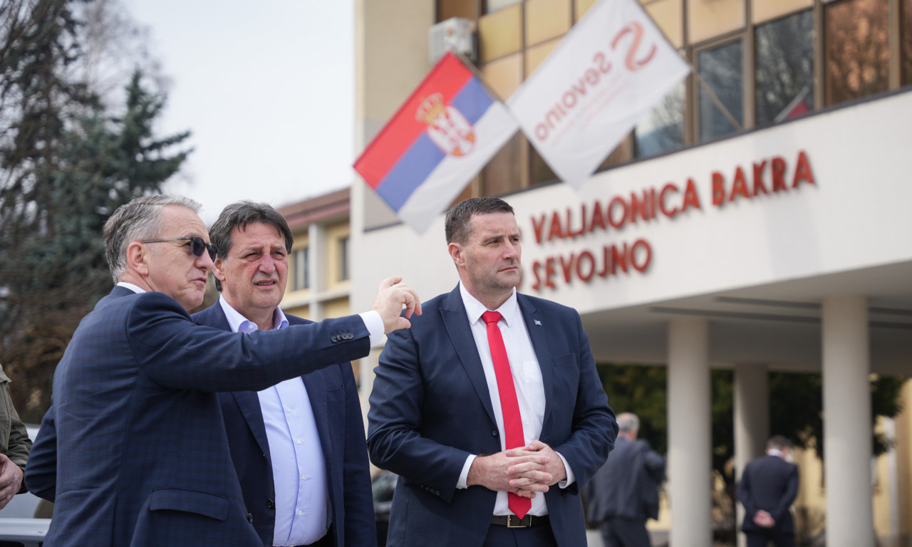 GAŠIĆ U KOMPANIJI "VALJAONICA BAKRA SEVOJNO": Ministar najavio posetu premijera Macuta (FOTO)