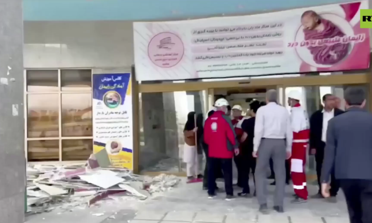 RAKETA PALA NA BOLNICU PUNU BEBA Uznemirujući snimci iz Teherana potresaju svet (VIDEO)