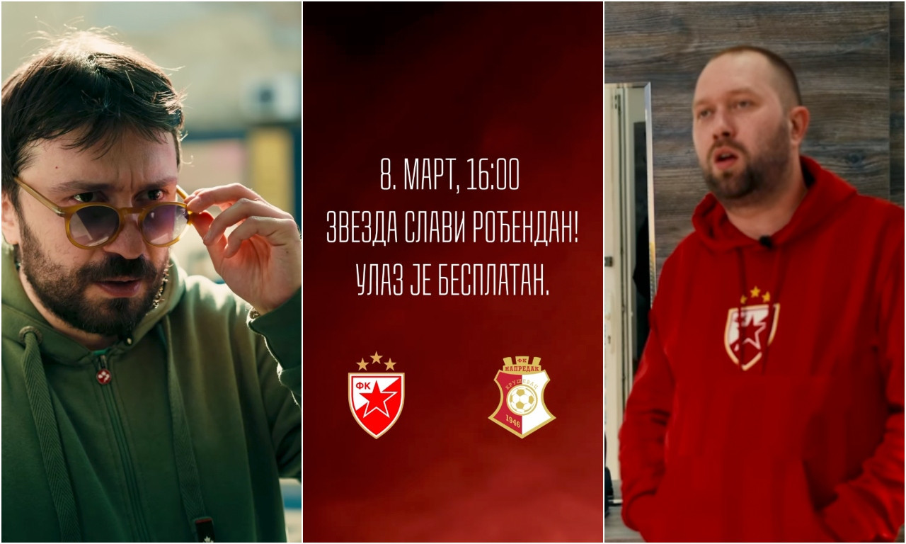 NEMA SLOBODNOG TERMINA KOD FRIZERA, A ZA SVE JE KRIVA ZVEZDA: Sa Marakane poslali moćan poziv na rođendan (VIDEO)