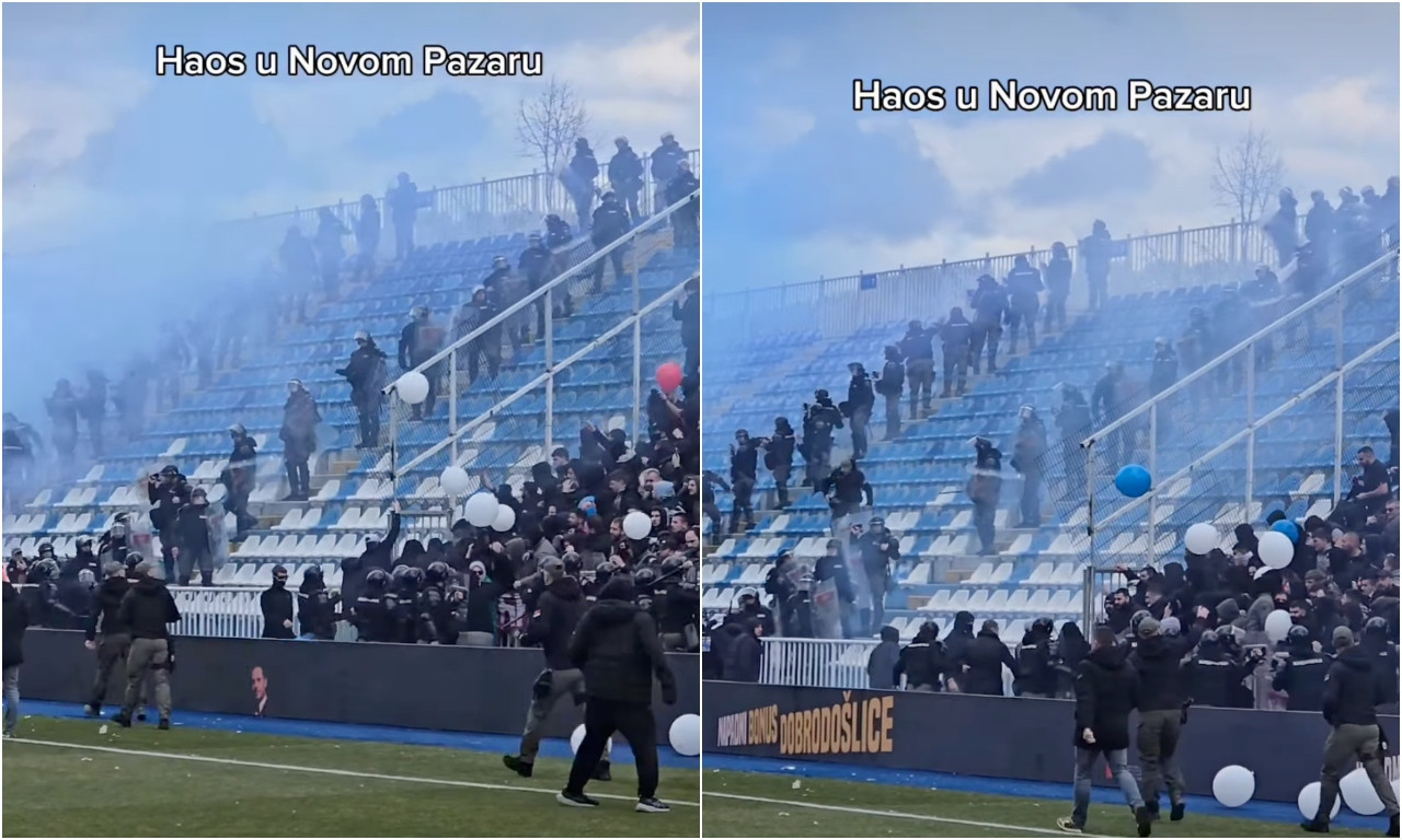 HAOS U NOVOM PAZARU! Meč Kupa Srbije protiv Zvezde prekinut posle manje od minut!