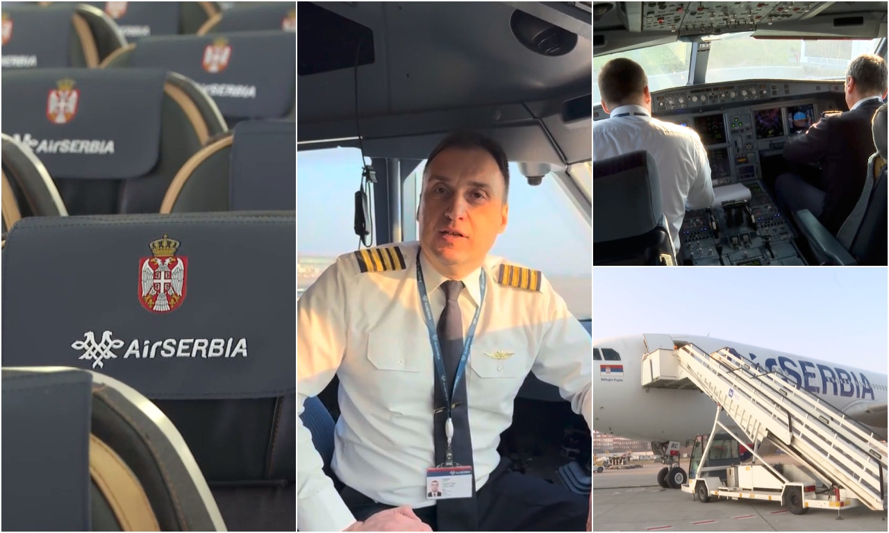 DRŽAVA BRINE ZA SVOJ NAROD, AVION "ER SRBIJE" KRENUO U DUBAI PO NAŠE GRAĐANE! Oglasio se kapetan pred poletanje (VIDEO)