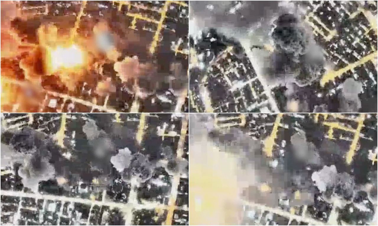 ISPLIVAO SNIMAK O KOM BRUJI SVET! Pogledajte trenutak kada 50 aviona pretvara Hamneijev bunker u pepeo (VIDEO)