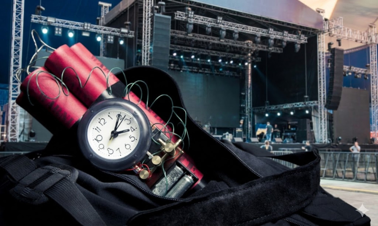 DOJAVA O BOMBI PREKINULA KONCERT: Policija evakuiše naše pevače i publiku