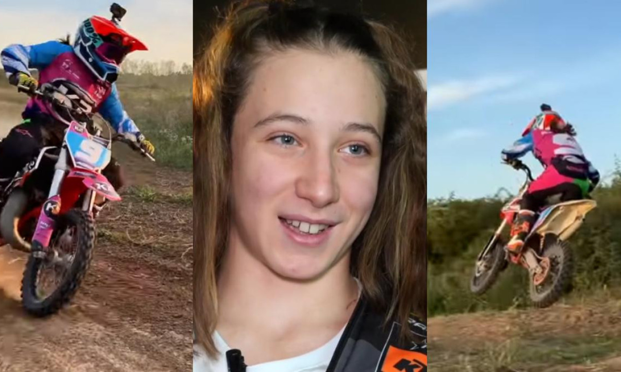 „DEVOJČICE MOGU SVE KAO I DEČACI, AKO IMAJU PODRŠKU I VERU“ Ana Kolnookov – devojčica koja na motoru menja pravila igre