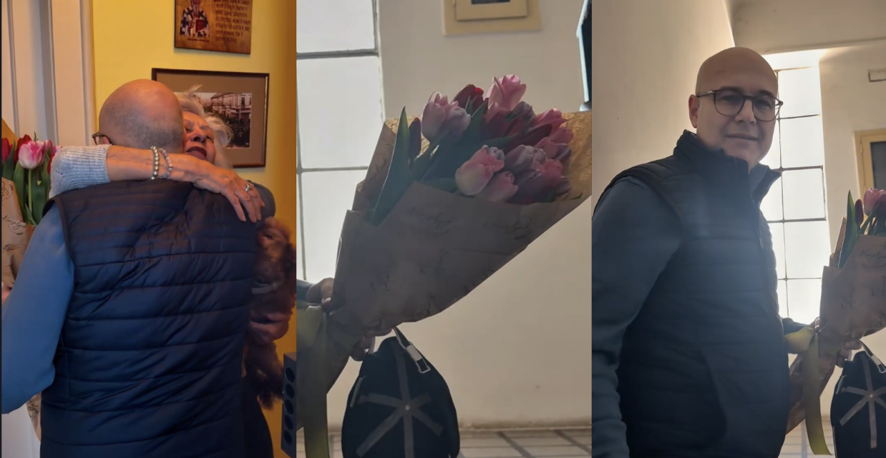 DŽENTLMENSKI! Pogledajte kako je Vučević iznenadio svoju majku za 8. mart (VIDEO)