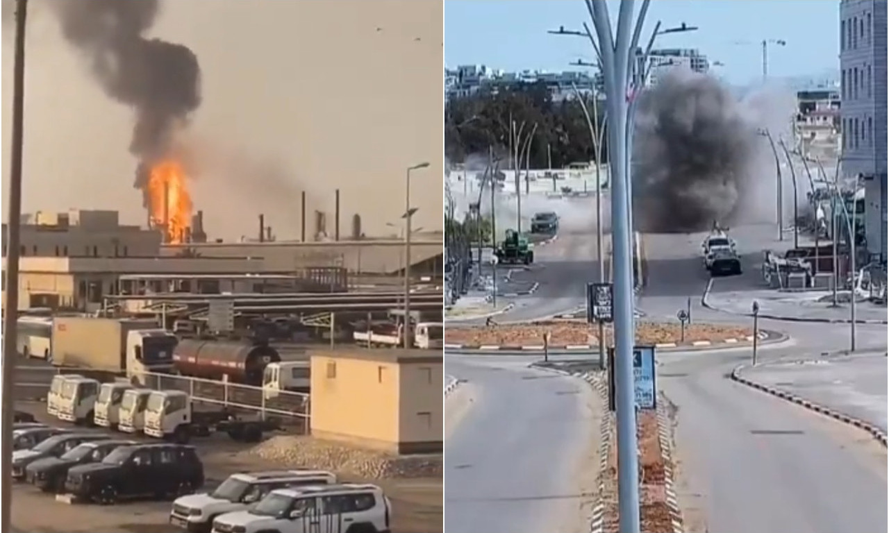 NOVI UDARI NA BLISKOM ISTOKU U Iranskom napadu ranjena deca, Izrael razara Hezbolah u Libanu (FOTO)