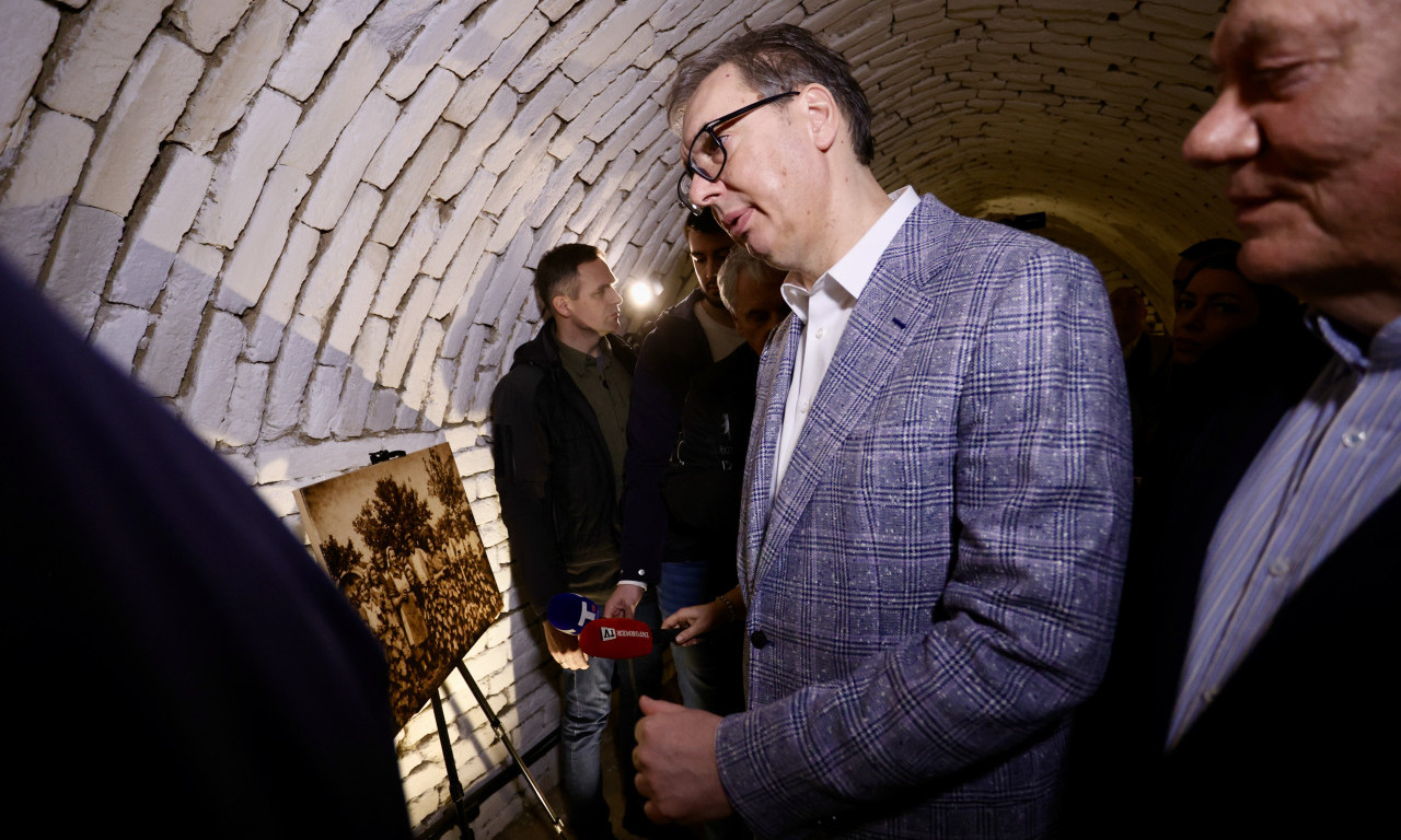 VUČIĆ U SIVCU: Posle fabrike Sigma i vinskih podruma predsednik Srbije obilazi crkvu Svetog Nikolaja (VIDEO)