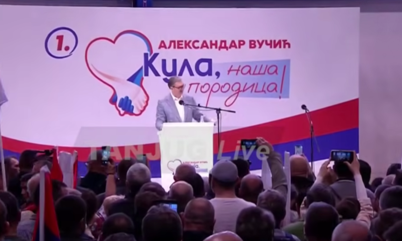 VUČIĆ POZVAO GRAĐANE KULE DA IZAĐU NA IZBORE: "Preskupo bi nas koštala neozbiljnost, verujte odgovornim ljudima"