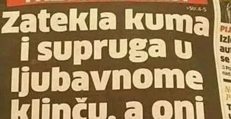 ŽENA UHVATILA MUŽA U PREVARI SA KUMOM Srušila se od šoka, a muškarci ostali "zaglavljeni"... (FOTO)
