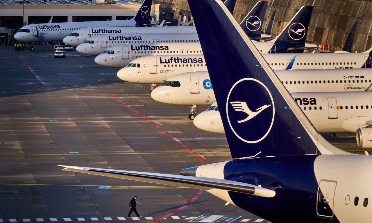 HAOS U LUFTHANZI Štrajk kabinskog osoblja – otkazuju se letovi iz ključnih čvorišta