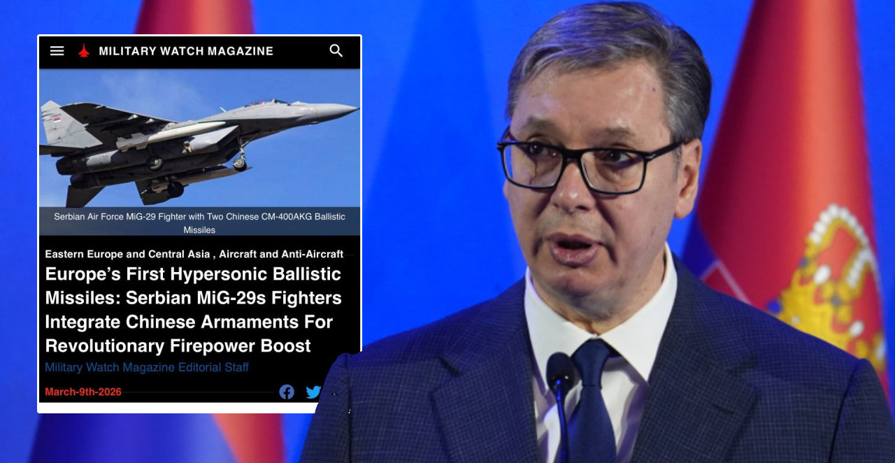 "SRBIJA PRVA U EVROPI NABAVILA HIPERSONIČNE BALISTIČKE RAKETE" Poznati američki magazin piše: Revolucija u povećanju vatrene moći
