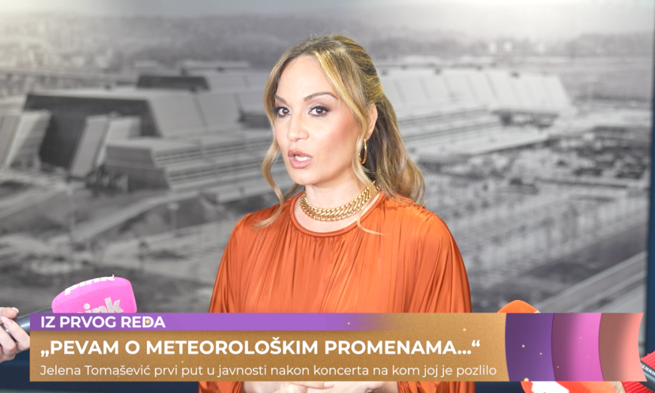 "DOBILA SAM VIRUS..." Jelena Tomašević otkrila zašto joj je pozlilo na koncertu u Baru (VIDEO)