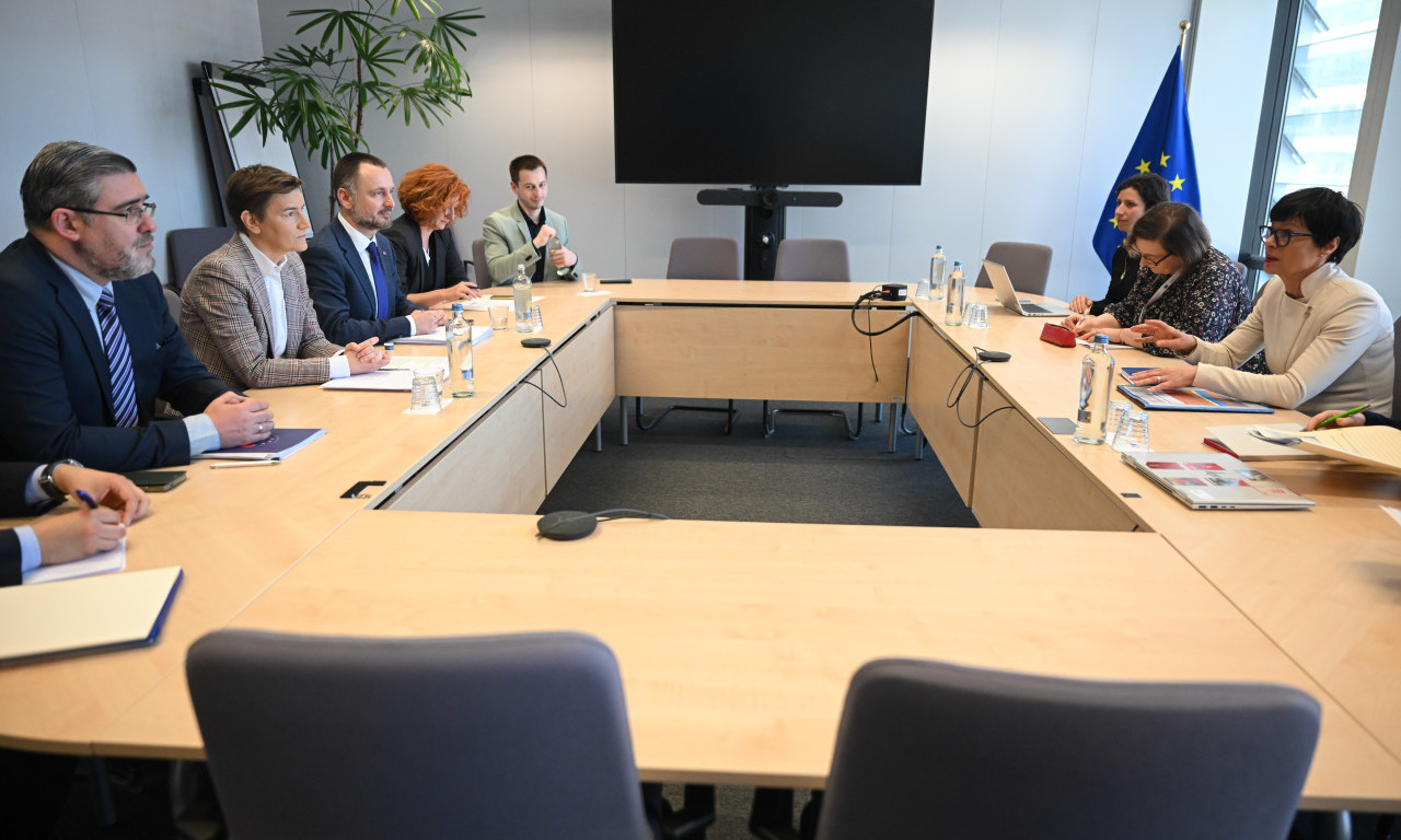 ANA BRNABIĆ U BRISELU: Velika zahvalnost Marti Kos na posvećenosti i podršci koju pruža našoj zemlji (VIDEO)