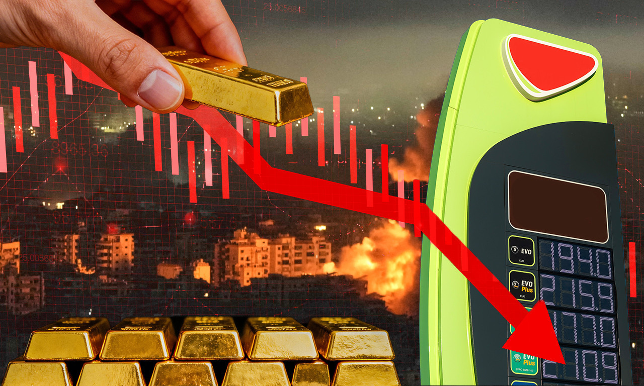 SVE OTIŠLO NIZBRDO Energetski haos zbog rata na Bliskom istoku gura naftu i gas van svih okvira, a evo šta je sa zlatom