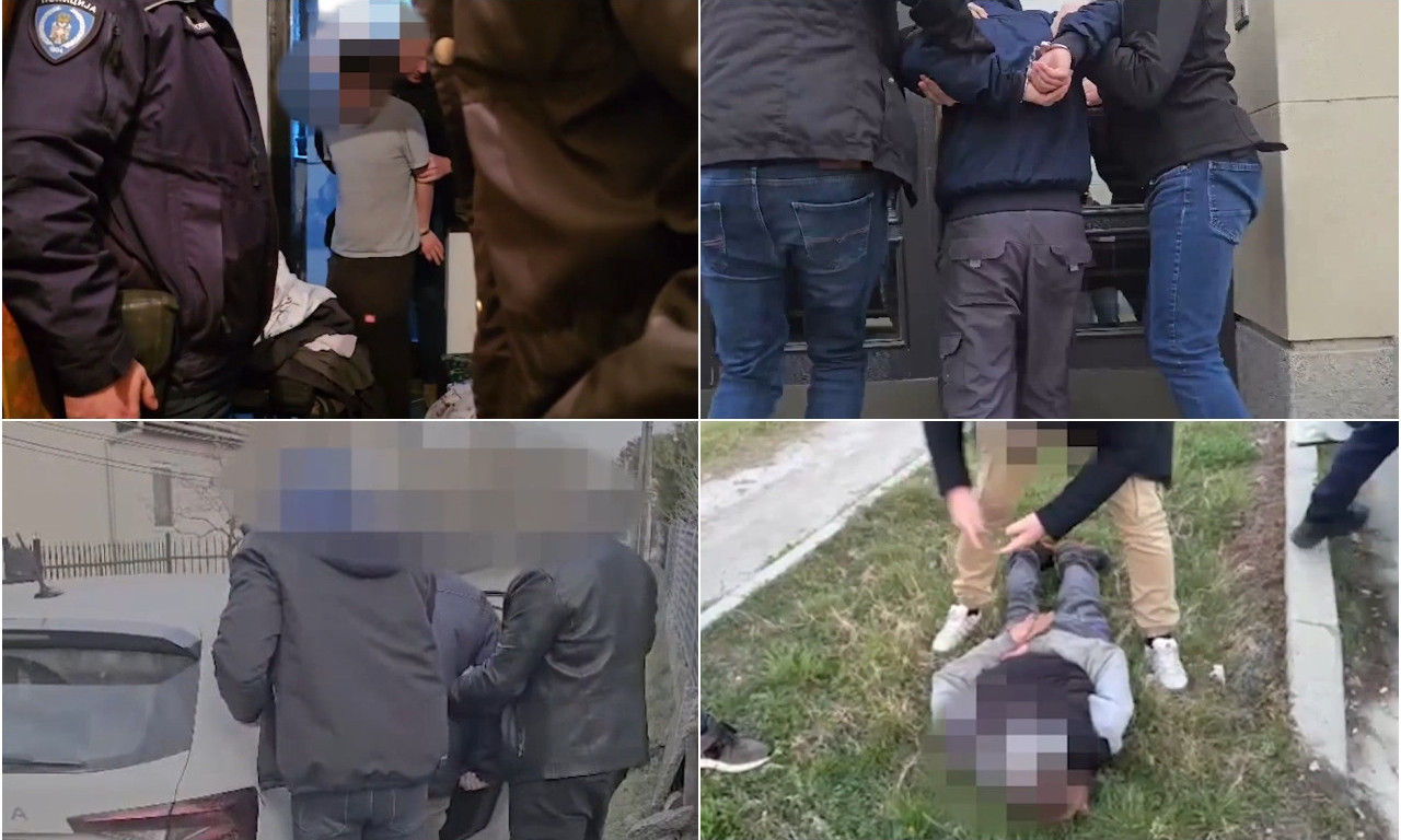 OVAKO SU UHAPŠENI OSUMNJIČENI U AKCIJI ARMAGEDON! Trojica muškaraca "pala" zbog dečje pornografije (VIDEO)