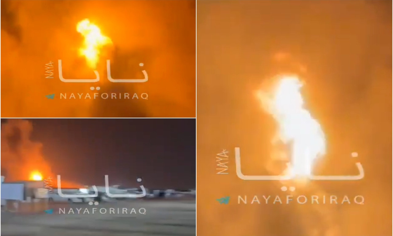 GORE POSTROJENJA ZA PRERADU GASA! Haos u Kataru posle novih napada, bukte veliki požari (FOTO/VIDEO)