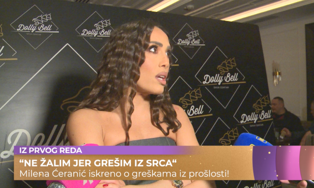 "GREŠILA SAM, ALI IZ LJUBAVI" Milena Ćeranić iskreno o poslu i saradnicima (VIDEO)