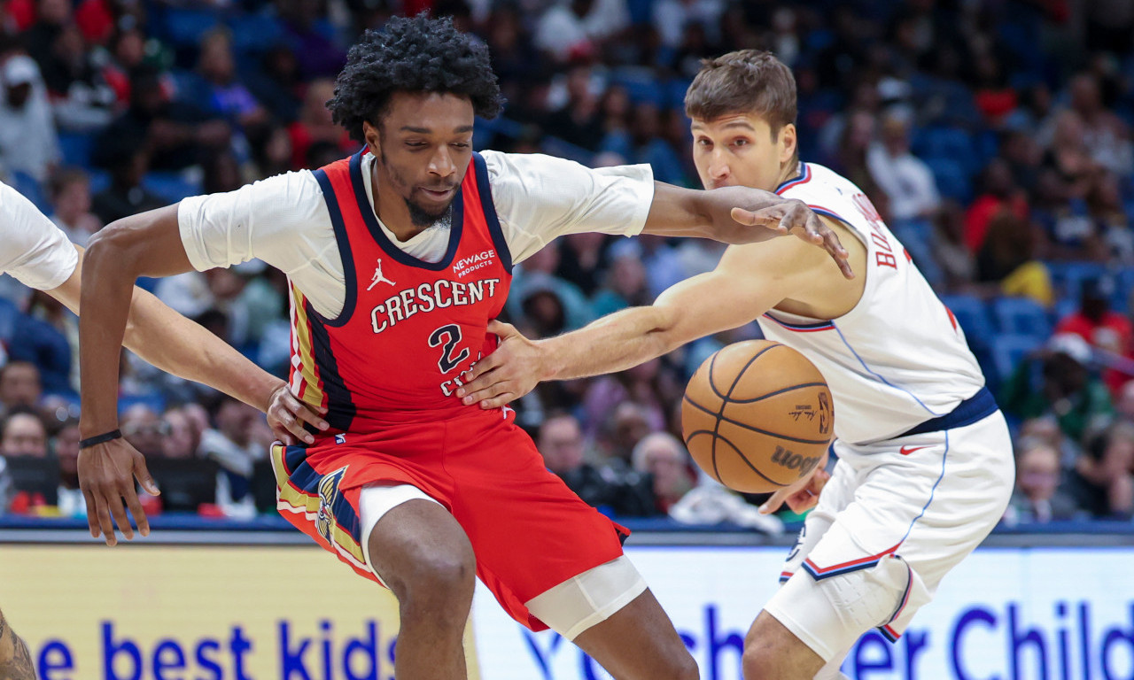 BOGDANOVIĆ DOKAZAO DA MU NIJE MESTO NA KLUPI! Srbin briljirao i u porazu Klipersa (FOTO/VIDEO)