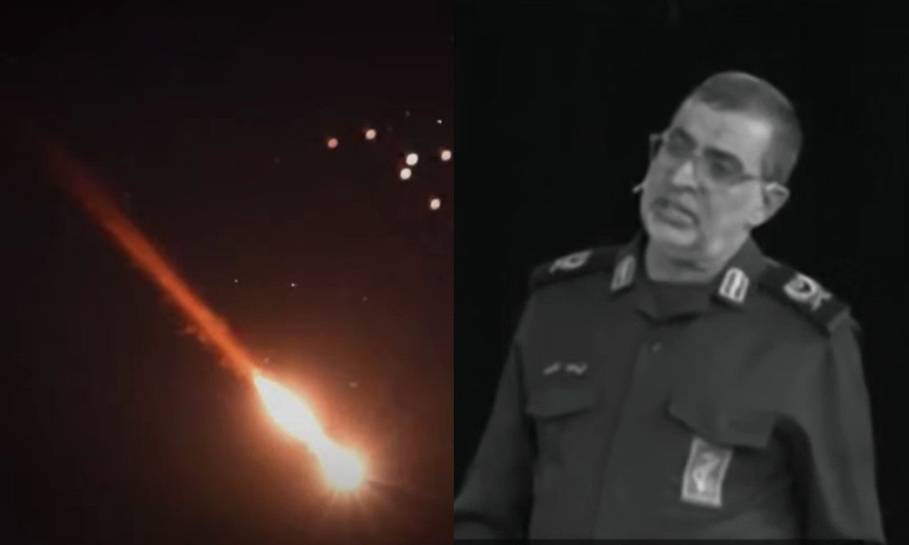 UBIJEN GENERAL NAINI! Jutros pričao o iranskim raketama!